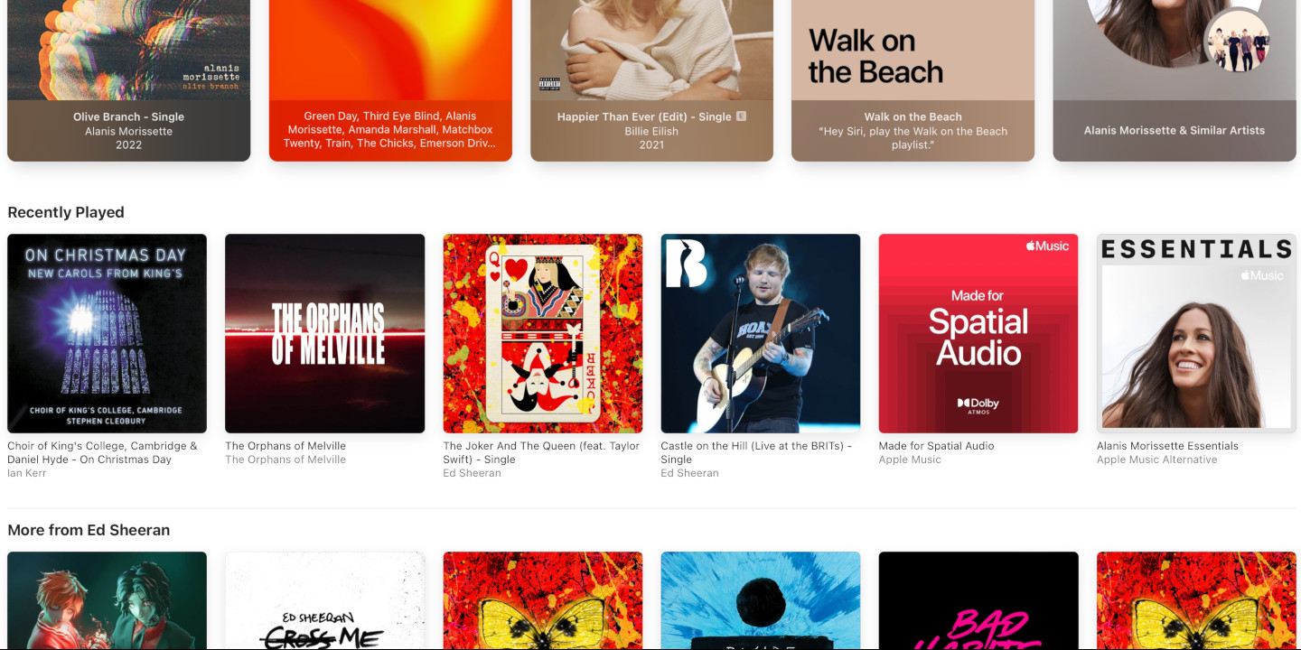 Apple Music albums